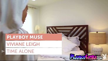 Passionate busty asian teen Viviane Leigh reveals her sweet exotic pussy